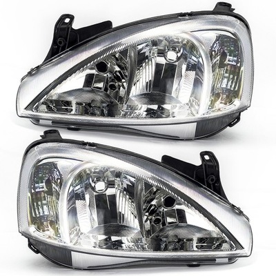 Фари opel corsa c combo 00-02 комплект valeo фото №1