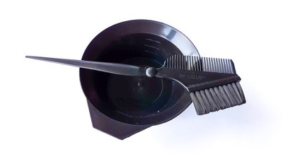 ZESTAW DO FARBOWANIA WŁOSÓW MISKA PĘDZEL