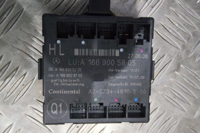 Модуль двері mercedes w166 a1669005805 фото №1