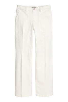 H&M Spodnie z diagonalu rozm. 42,XL