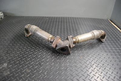 Труба колекторів випускних audi a6 a8 3.0 tdi фото №1