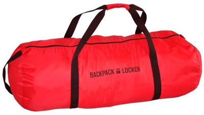 Pokrowiec na plecak 45-55l - Backpack Locker czerwony