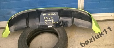 Спойлер бампера seat ibiza design cupra фото №1