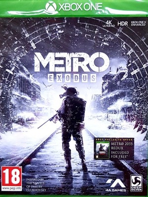 XONE METRO EXODUS + DLC METRO * 2033* REDUX PL