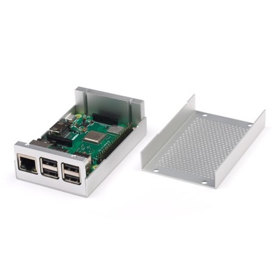 Aluminiowa obudowa z wentylatorkiem Raspberry Pi 4