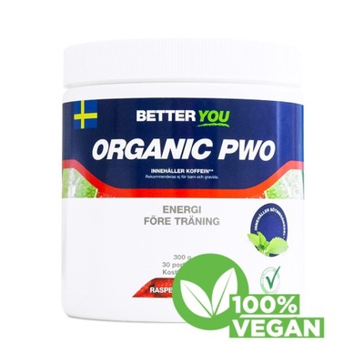 PWO PRZEDTRENINGOWKA ENERGIA SILA NATURALNE VEGAN