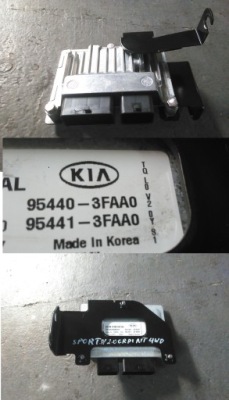 Kia sportage iv 2016 2.0 crdi бортовий комп'ютер 95440-3faa0 фото №1