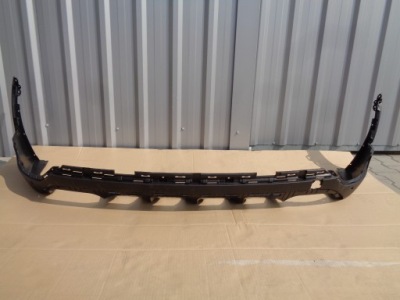 Kia sportage iv lift спойлер бампера дифузор задня фото №1