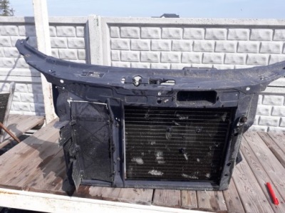 Радіатор води вентилятор pas fabia ii polo 1,2 фото №1