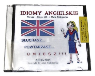 IDIOMY ANGIELSKIE płyta CD