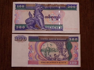 309.MYANMAR 100 KYAT UNC