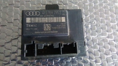 Audi a6 c6 модуль блок управления дверь 4f0959795e фото №1