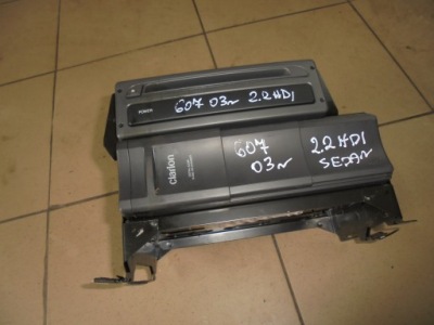 Peugeot 607 радио cd clarion фото №1