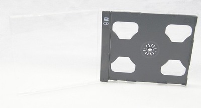 Pudełka na 2 x CD - Box - Jewel Case Czarne 1 szt