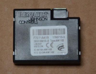 285910001r renault twingo smart forfour заглушка фото №1