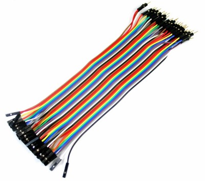 Przewody połączeniowe męsko-żeńskie do Raspberry Pi