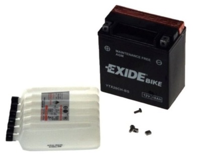 АККУМУЛЯТОР EXIDE BIKE 12V 18AH ETX20CH-BS