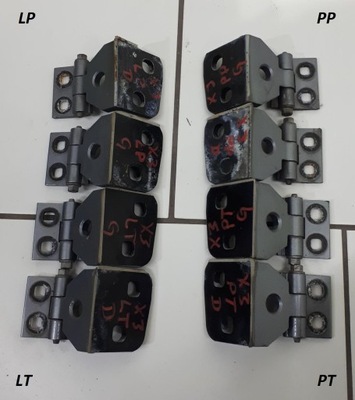 Bmw x3 e83 петлі двері перед задня лівий правий d g фото №1