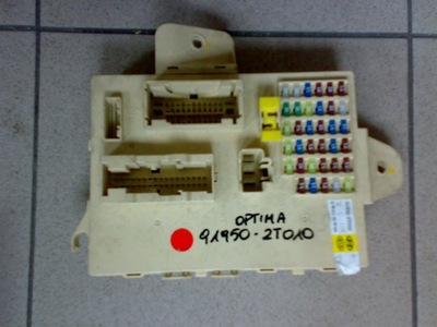 Kia optima модуль bsi коробка предохранитель 91950-2t010 фото №1