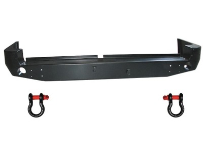 Toyota land cruiser 100 бампер задня задній сталевий фото №1