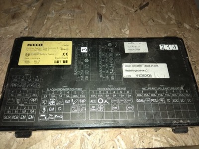 Бортовий комп'ютер двигуна кузов bosch iveco stralis sw 4.0 фото №1