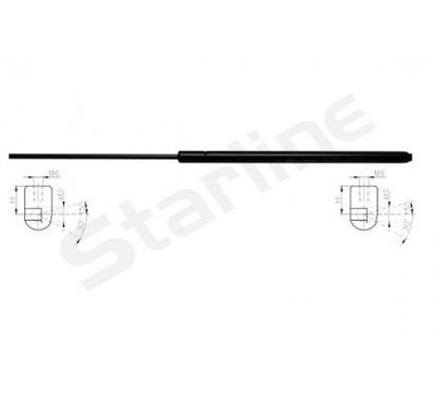 STARLINE 32.58.800 ПРУЖИНА ГАЗОВАЯ БАГАЖНИКА