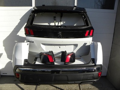 Peugeot 3008 ii 2018 rok крышка багажника задняя, бампер задний фото №1