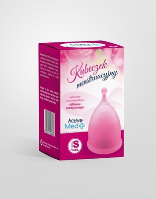 Kubeczek menstruacyjny ActiveMed - rozmiar S