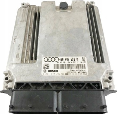 Бортовий комп'ютер ecu audi r8 4s0907552m 0261s18359 фото №1