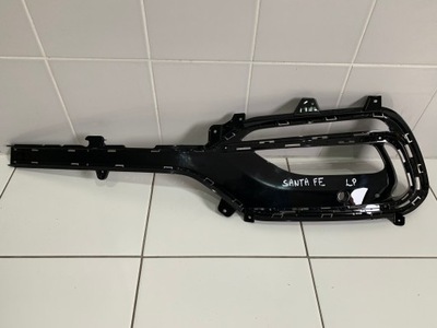 Решітка радіатора решітка бампера ліва santa fe iii lift фото №1