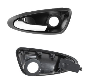 Ручка внутренняя левая seat ibiza iv 09-12 хром фото №1