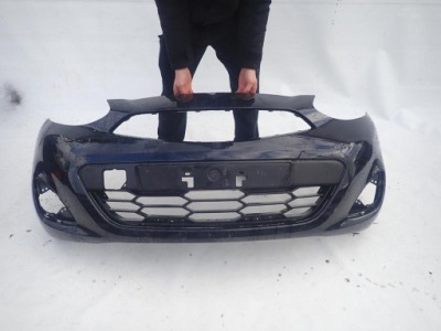 Nissan micra iv 4 k13 lift 13-16 бампер перед pdc фото №1