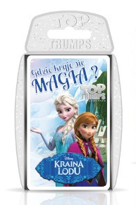 GRA karciana KRAINA LODU karty FROZEN Top Trumps