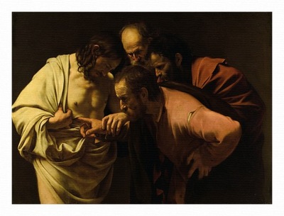 CARAVAGGIO Niewierny Tomasz