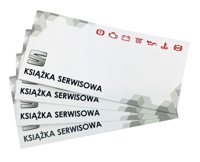 KSIĄŻKA SERWISOWA PRZEGLĄDÓW NAPRAW SEAT