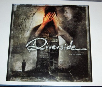 RIVERSIDE out of myself LP AUTOGRAFY śp GRUDZIŃSKI