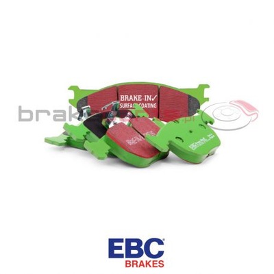 EBC GREEN ZAPATAS PARTE DELANTERA JETTA 3 IV PASSAT B6 B7  