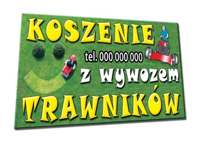 BANER 2x1 KOSZENIE TRAWNIKÓW traktor kosiarka