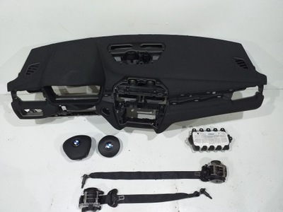 Bmw x2 приборная панель консоль подушка безопасности подушки безопасности ремни оригинал демонтаж фото №1