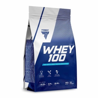 TREC WHEY 100 2000g 2kg białko Wanilia Poznań