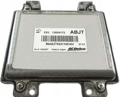 KOMPIUTERIS OPEL ASTRA 12654172 ABJT + PROGRAMOWANIE 