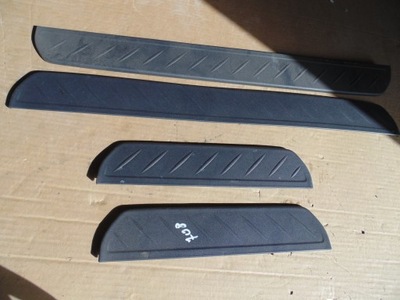 Накладки накладки порогові honda civic viii ufo kompl фото №1