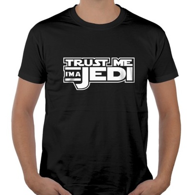 Koszulka TRUST ME I'M A JEDI star wars yoda M