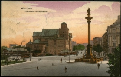 Warszawa Krakowskie Przedmieście EGS Stockholm1910