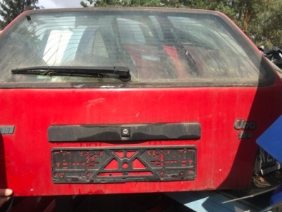 Кришка багажника багажника задній скло uno 112a різні кольори фото №1