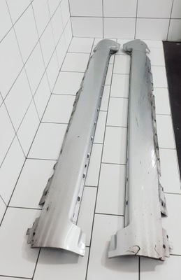 Audi a8 d3 2006 long молдинг накладка поріг ліва фото №1