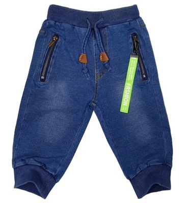 Krótkie spodenki jeans bermudy JUNIOR r 116