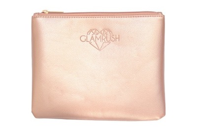 GLAMRUSH KOSMETYCZKA ETUI ROSE GOLD EKOSKÓRA