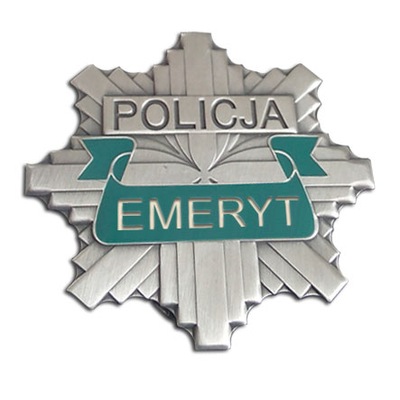 ODZNAKA DE POLICÍA EMERYT| ESTRELLA DE POLICÍA 997  