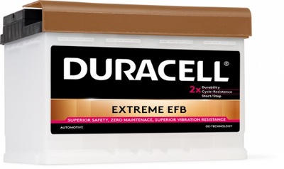 АКУМУЛЯТОР DURACELL EXTREME DE75H EFB